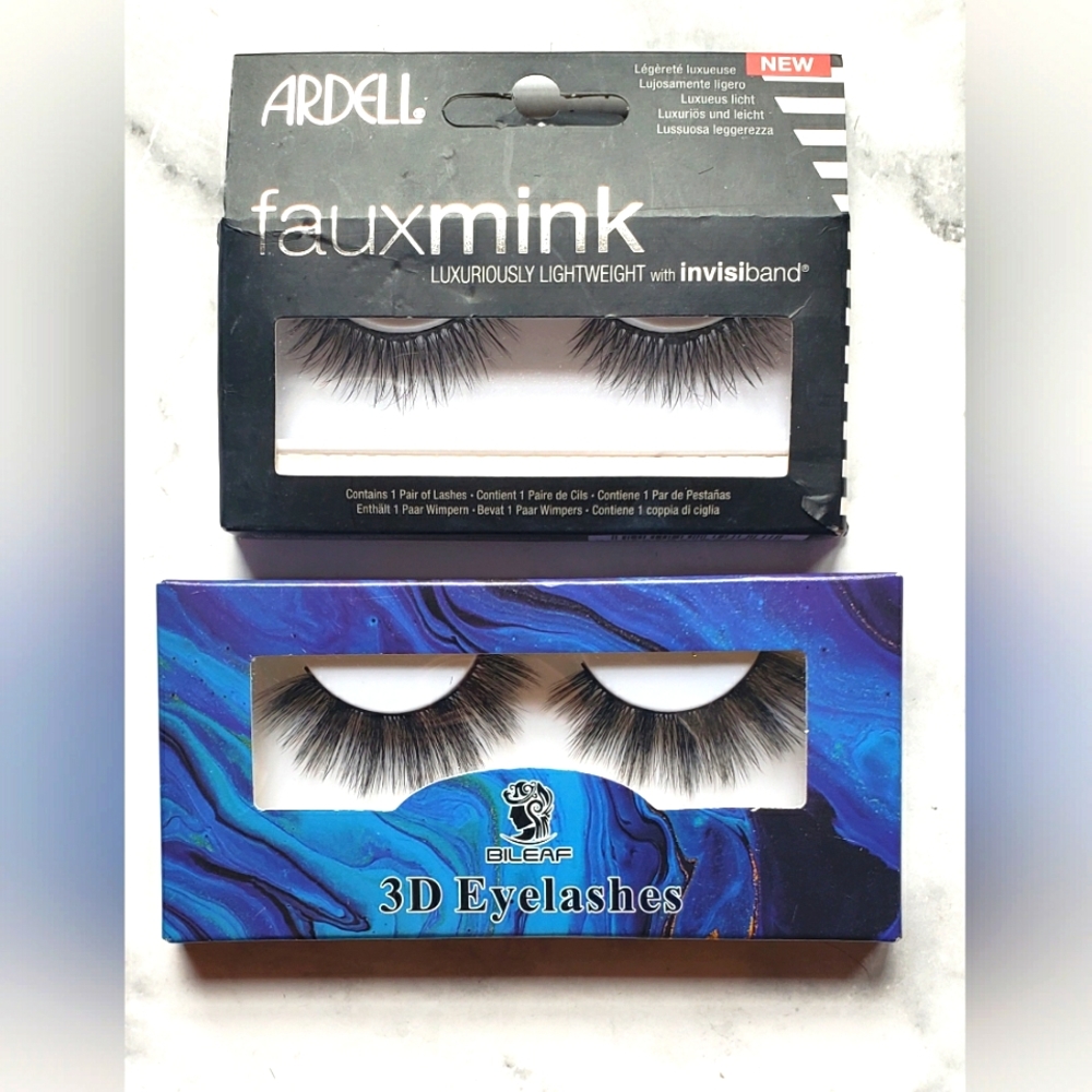 False Eyelashes Lot of 2 NEW SEALED